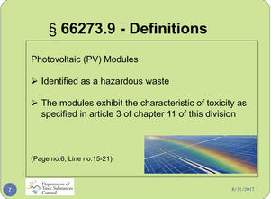 PV definitions